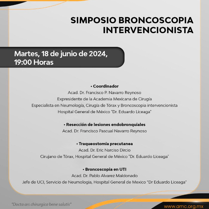 Simposio Broncoscopia Intervencionista