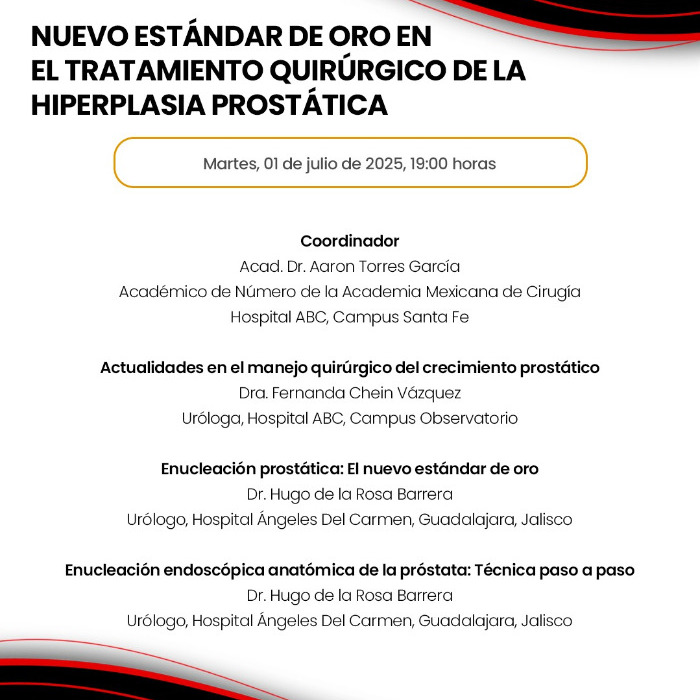 Nuevo Estándar de Oro en el Tratamiento Quirúrgico de la Hiperplasia Prostática