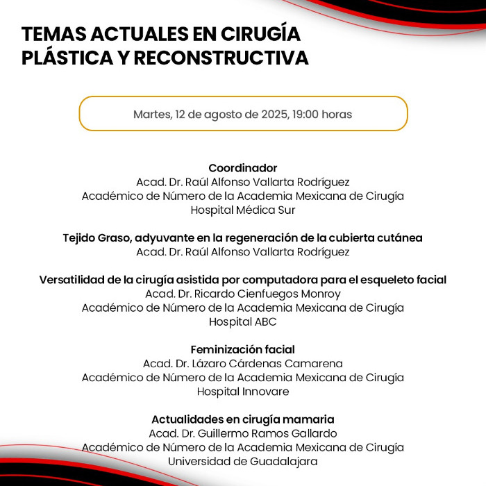 Temas Actuales en Cirugía Plástica y Reconstructiva