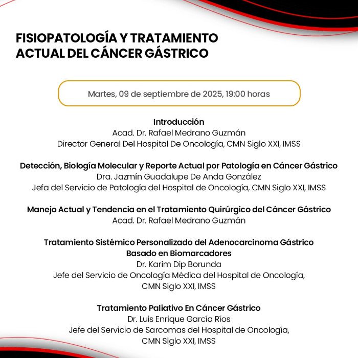 Fisiopatología y Tratamiento Actual del Cáncer Gástrico
